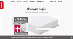 Desktop Screenshot of bett1.de