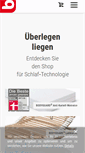 Mobile Screenshot of bett1.de